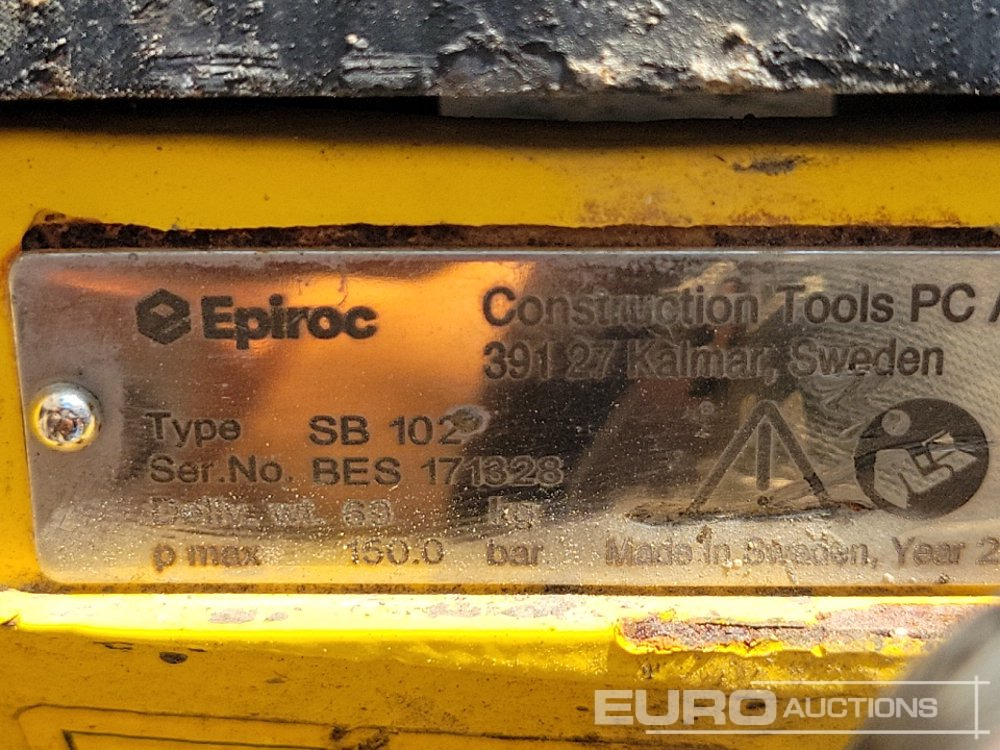 Marteau hydraulique 2022 Epiroc SB 102: photos 16