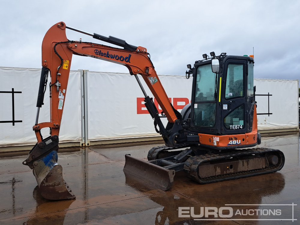 2022 Hitachi ZX48U-6 CLR - Mini pelle: photos 1 2022 Hitachi ZX48U-6 CLR - Mini pelle: photos 1