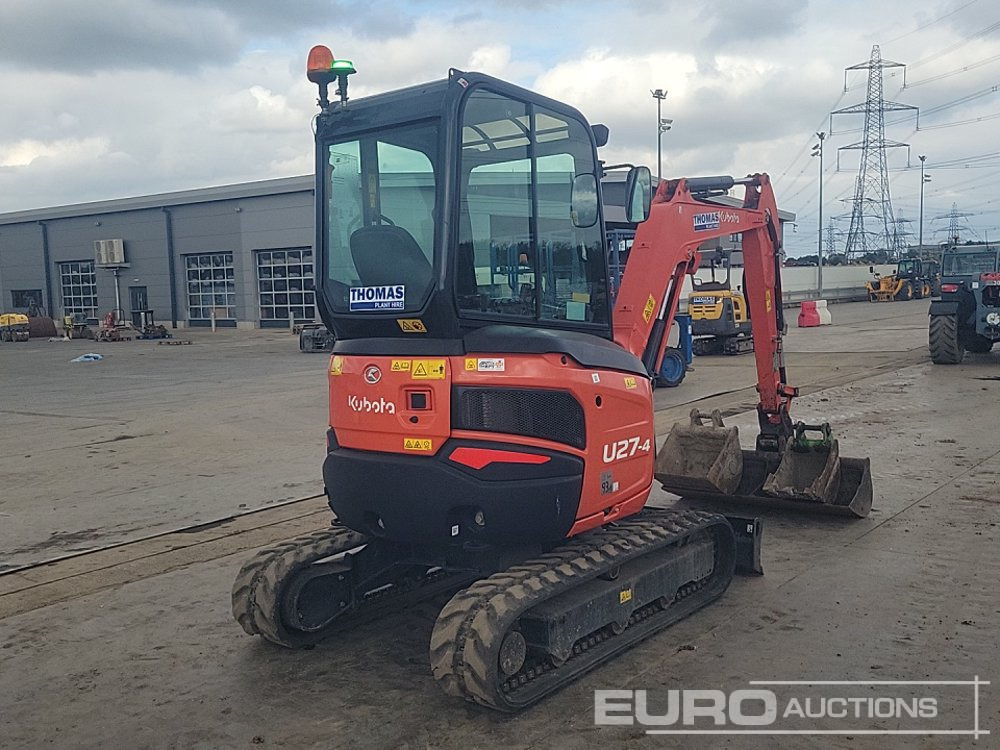 2023 Kubota U27-4 - Mini pelle: photos 5 2023 Kubota U27-4 - Mini pelle: photos 5
