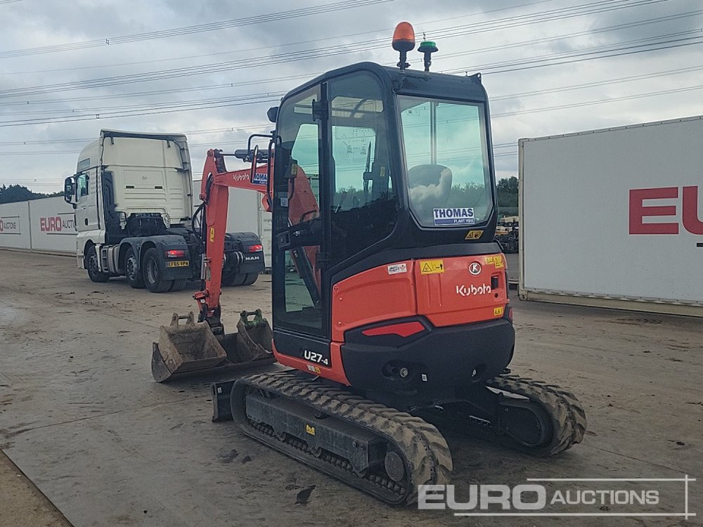 2023 Kubota U27-4 - Mini pelle: photos 3 2023 Kubota U27-4 - Mini pelle: photos 3