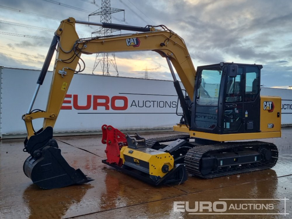 2025 CAT 307 - Mini pelle: photos 1 2025 CAT 307 - Mini pelle: photos 1