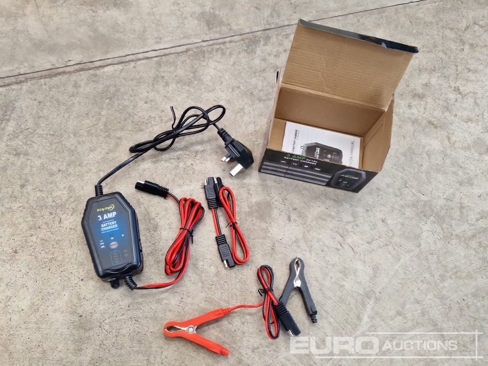 3 Amp 6/12V Car Battery Charger - Équipement de garage: photos 1 3 Amp 6/12V Car Battery Charger - Équipement de garage: photos 1