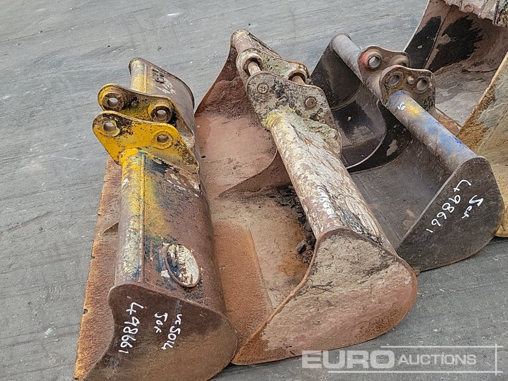 Godet 48", 48", 36" Ditching, 24", 12" Digging Bucket 30mm Pin to suit Mini Excavator: photos 13 Godet 48", 48", 36" Ditching, 24", 12" Digging Bucket 30mm Pin to suit Mini Excavator: photos 13