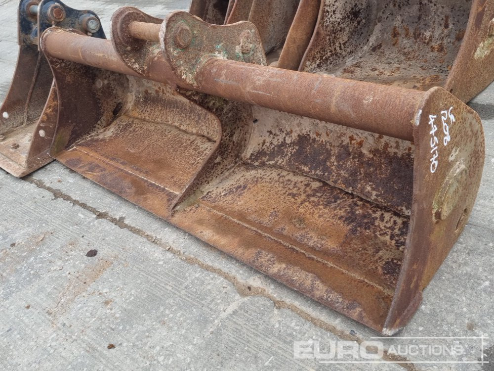 Godet 48" Ditching, 18", 12", 12", 10" Digging Bucket 30-40mm Pin to suit Mini Excavator: photos 9