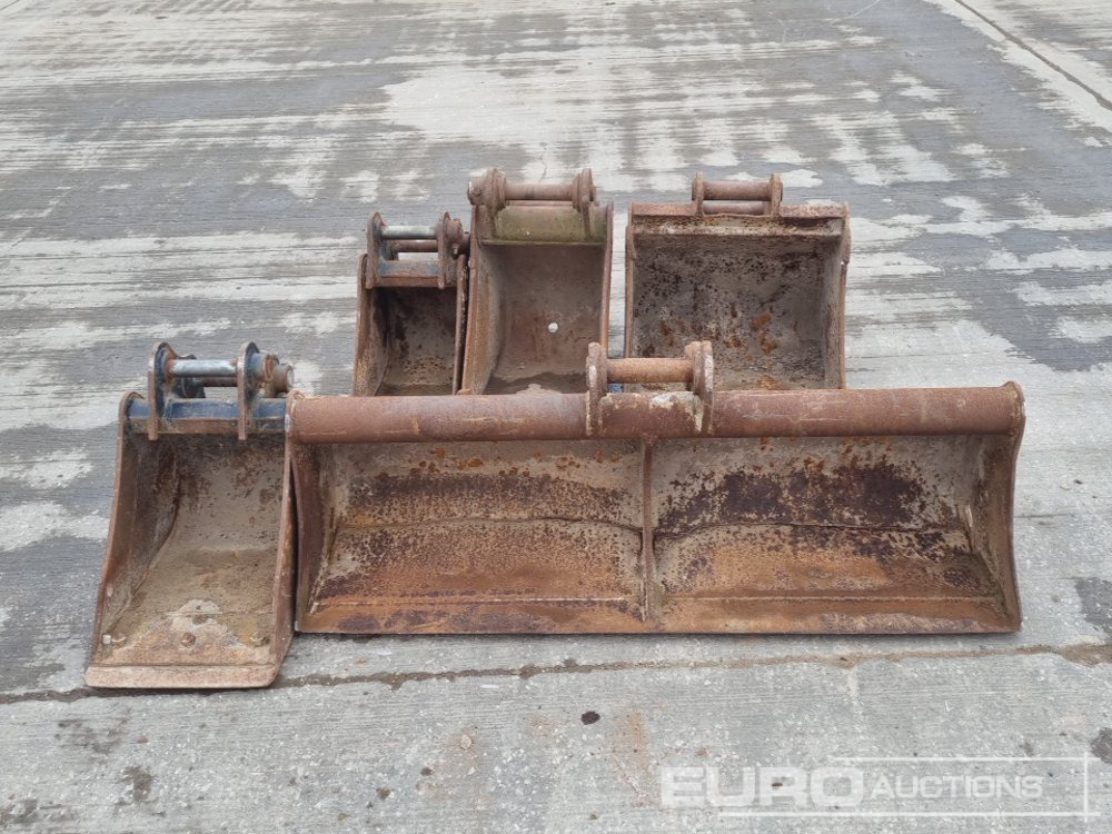 Godet 48" Ditching, 18", 12", 12", 10" Digging Bucket 30-40mm Pin to suit Mini Excavator: photos 8