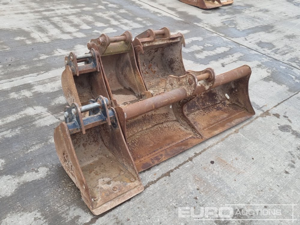 Godet 48" Ditching, 18", 12", 12", 10" Digging Bucket 30-40mm Pin to suit Mini Excavator: photos 7