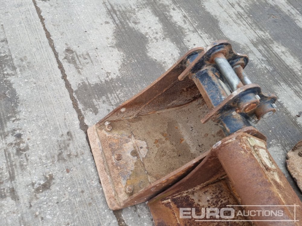 Godet 48" Ditching, 18", 12", 12", 10" Digging Bucket 30-40mm Pin to suit Mini Excavator: photos 11