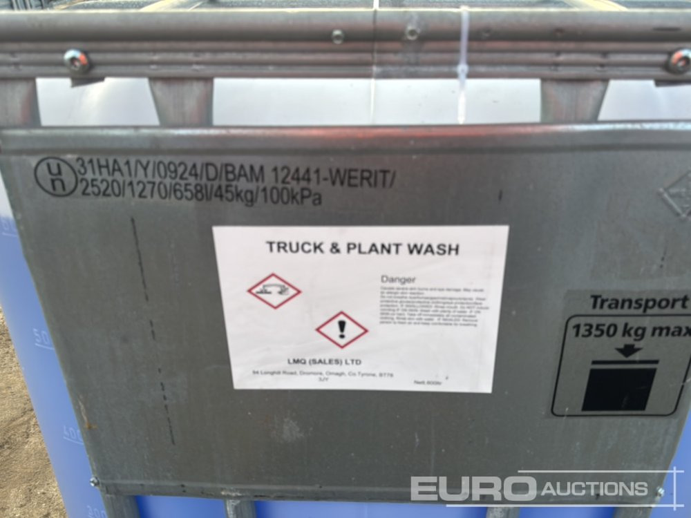 600Litre IBC of Plant & Truck Wash - Matériel de chantier: photos 5 600Litre IBC of Plant & Truck Wash - Matériel de chantier: photos 5