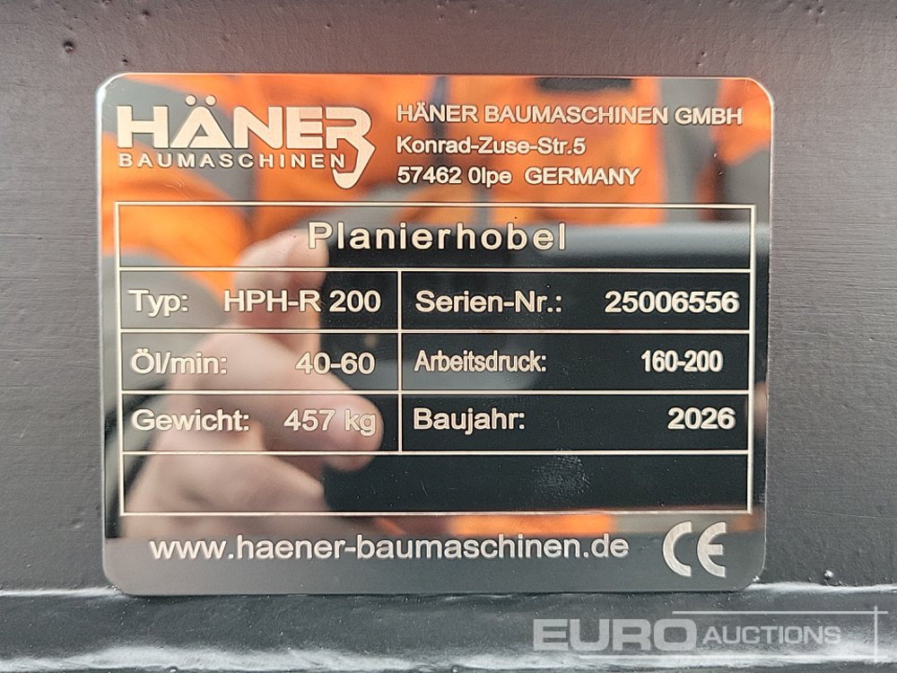 Accessoire pour Pelle Unused 2026 Haner HPH-R200A: photos 15