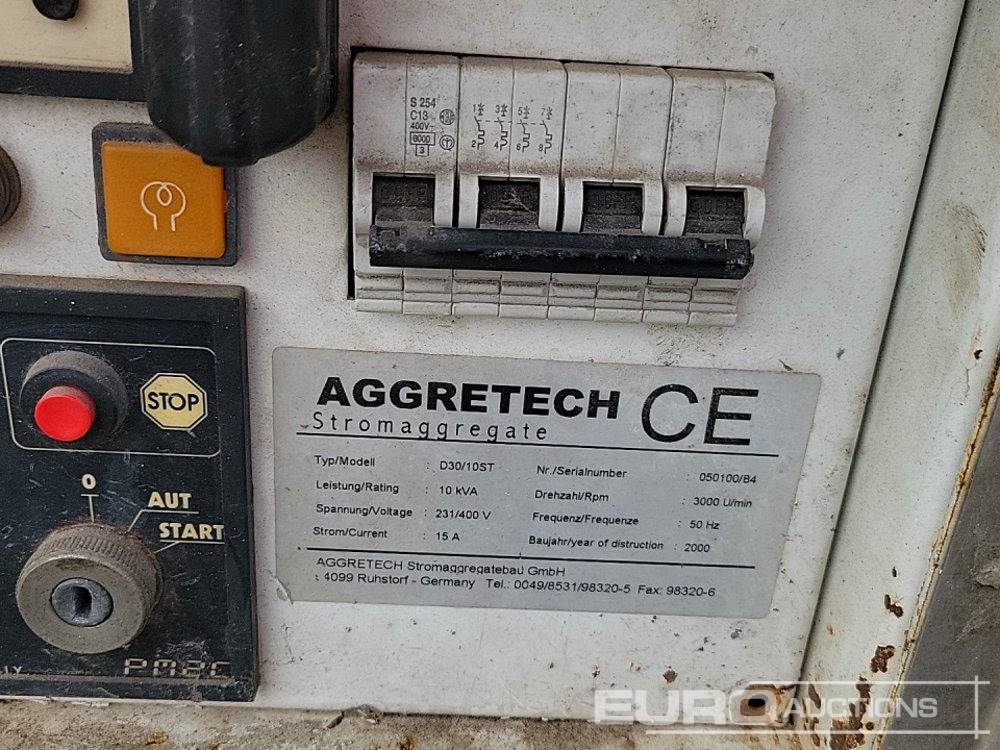 Groupe électrogène Aggretech D30/10ST: photos 18