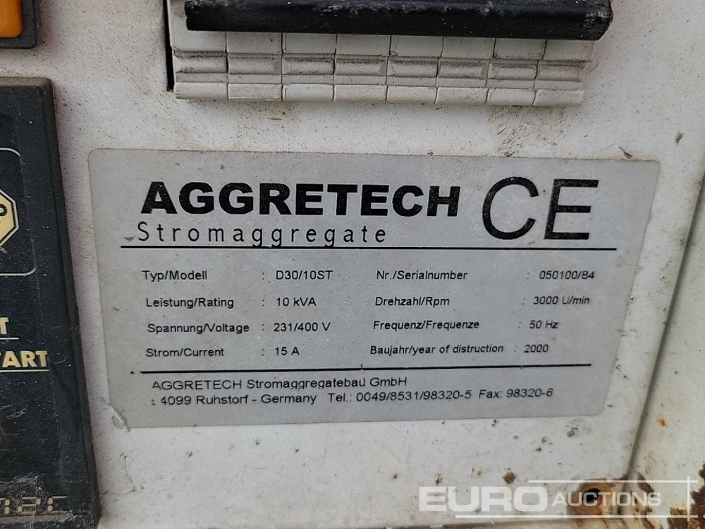 Groupe électrogène Aggretech D30/10ST: photos 21