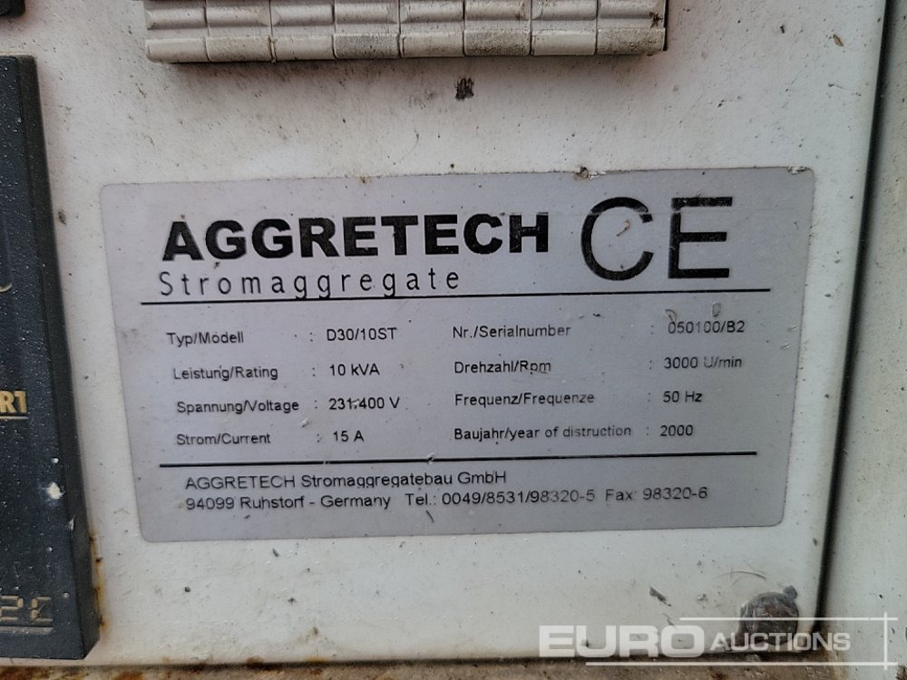Groupe électrogène Aggretech D30/10ST: photos 21