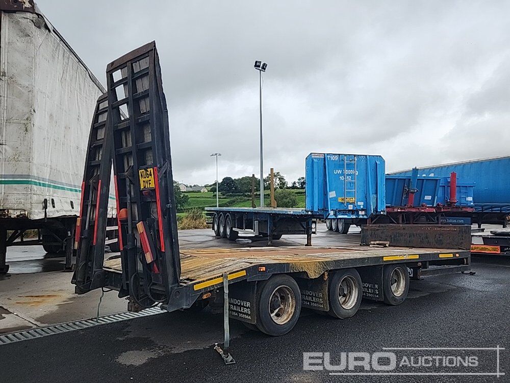 Andover Tri Axle Step Frame Low Loader Trailer Hydraulic Ramps - Semi-remorque surbaissé: photos 4 Andover Tri Axle Step Frame Low Loader Trailer Hydraulic Ramps - Semi-remorque surbaissé: photos 4