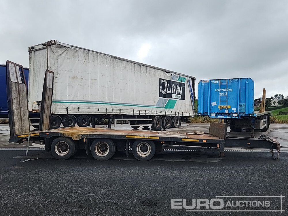 Andover Tri Axle Step Frame Low Loader Trailer Hydraulic Ramps - Semi-remorque surbaissé: photos 5 Andover Tri Axle Step Frame Low Loader Trailer Hydraulic Ramps - Semi-remorque surbaissé: photos 5