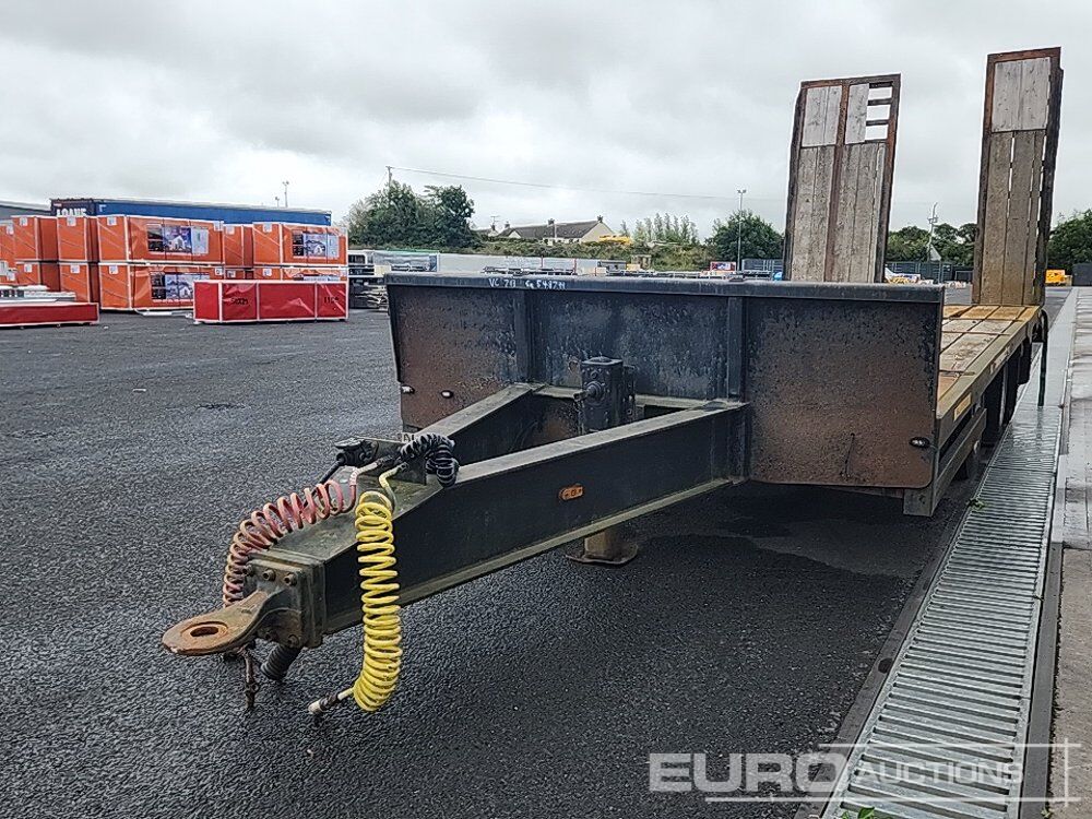 Andover Tri Axle Step Frame Low Loader Trailer Hydraulic Ramps - Semi-remorque surbaissé: photos 1 Andover Tri Axle Step Frame Low Loader Trailer Hydraulic Ramps - Semi-remorque surbaissé: photos 1