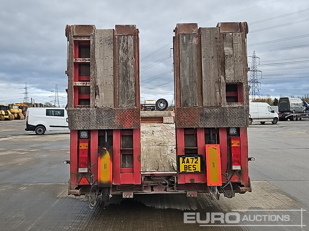 Andover Tri Axle Step Frame Low Loader, Winch, Hydraulic Fliptoe Ramps - Semi-remorque surbaissé: photos 4 Andover Tri Axle Step Frame Low Loader, Winch, Hydraulic Fliptoe Ramps - Semi-remorque surbaissé: photos 4