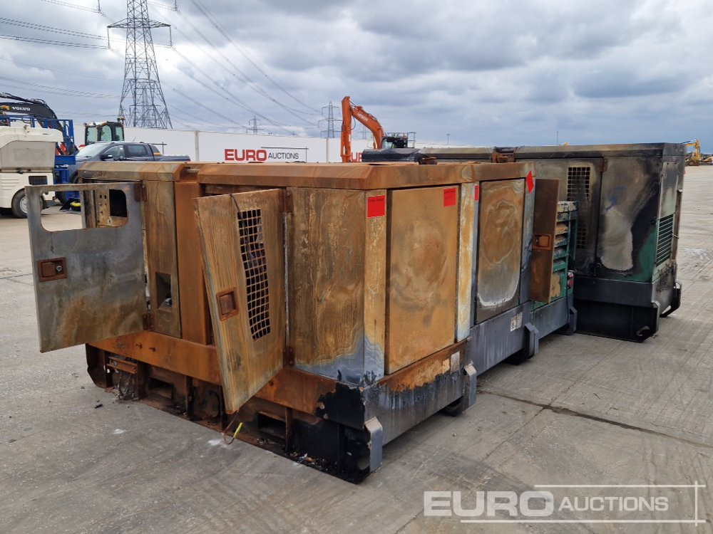 Atlas Copco QAS100 Generator, 4 Cylinder Engine, QAS60 ST3 60kVA Generator, 4 Cylinder Engine (2 of), QAS40 Generator, 4 Cylinder Engine (Fire Damage) - Groupe électrogène: photos 5 Atlas Copco QAS100 Generator, 4 Cylinder Engine, QAS60 ST3 60kVA Generator, 4 Cylinder Engine (2 of), QAS40 Generator, 4 Cylinder Engine (Fire Damage) - Groupe électrogène: photos 5