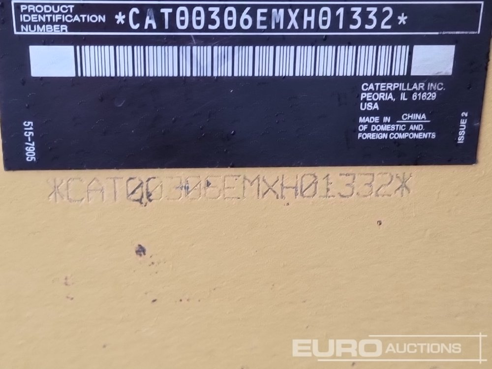 Mini pelle CAT 306: photos 48 Mini pelle CAT 306: photos 48