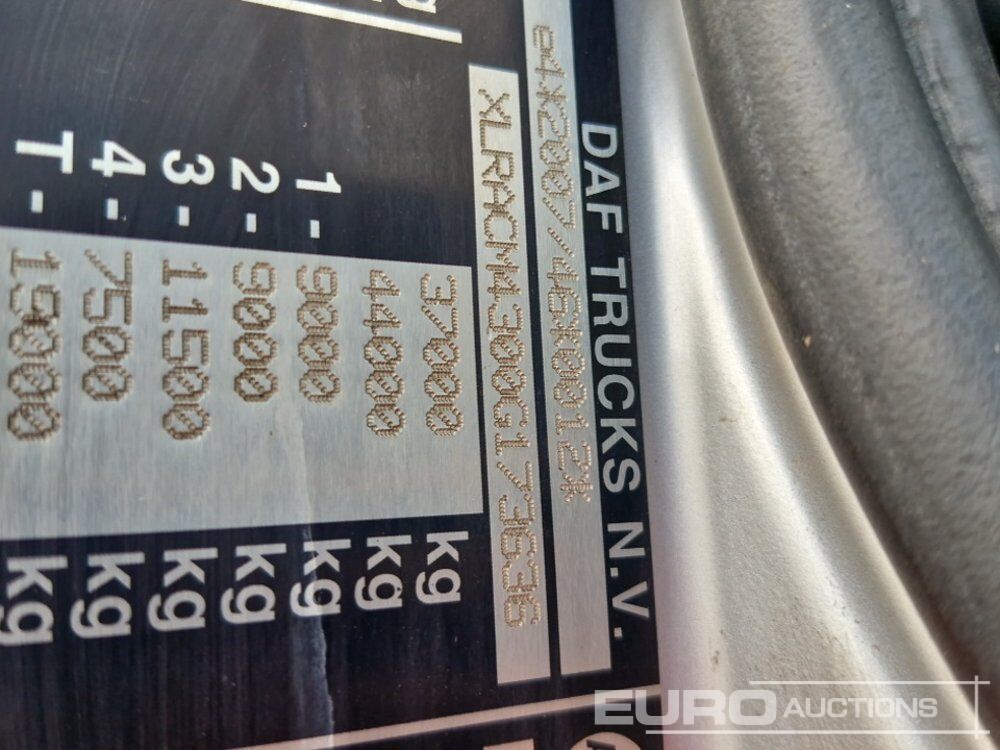 Camion plateau DAF CF: photos 46 Camion plateau DAF CF: photos 46