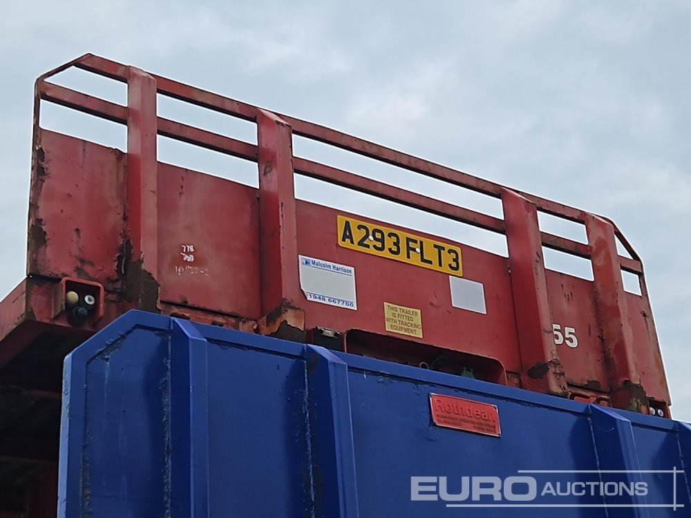 Semi-remorque plateau Dennison Trailers Tri Axle Extendable Flat Bed Trailer: photos 8