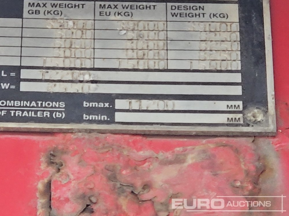 Semi-remorque plateau Dennison Trailers Tri Axle Extendable Flat Bed Trailer: photos 27