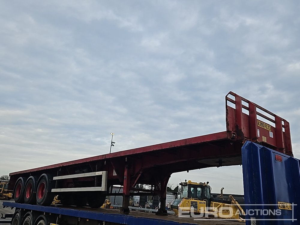 Semi-remorque plateau Dennison Trailers Tri Axle Extendable Flat Bed Trailer: photos 7