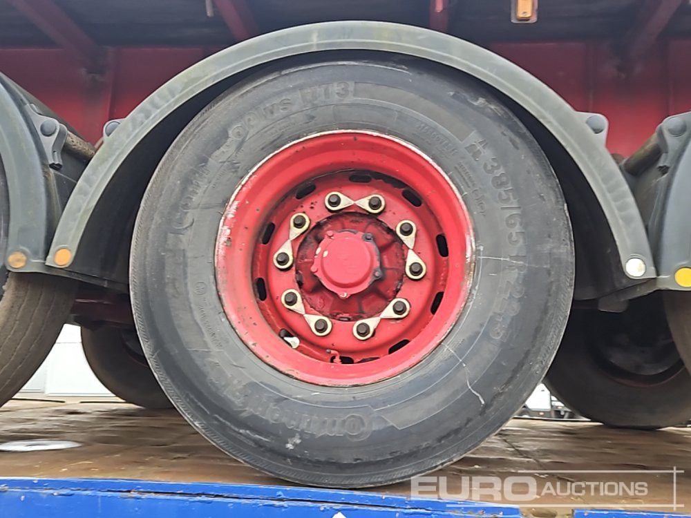 Semi-remorque plateau Dennison Trailers Tri Axle Extendable Flat Bed Trailer: photos 14