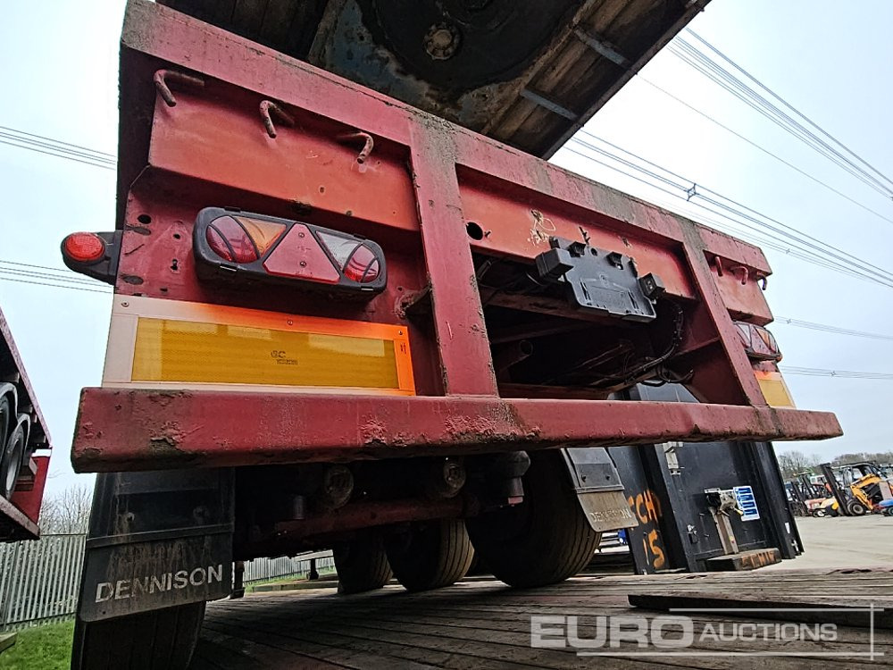 Dennison Trailers Tri Axle Extendable Flat Bed Trailer - Semi-remorque plateau: photos 5 Dennison Trailers Tri Axle Extendable Flat Bed Trailer - Semi-remorque plateau: photos 5