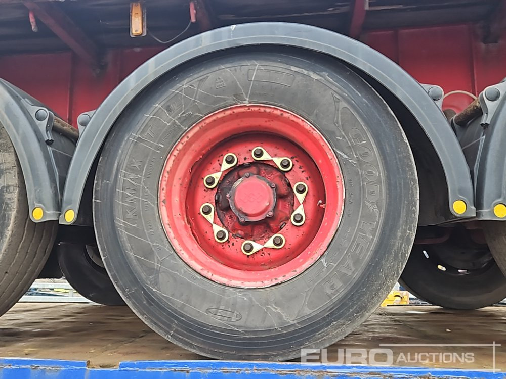 Semi-remorque plateau Dennison Trailers Tri Axle Extendable Flat Bed Trailer: photos 11