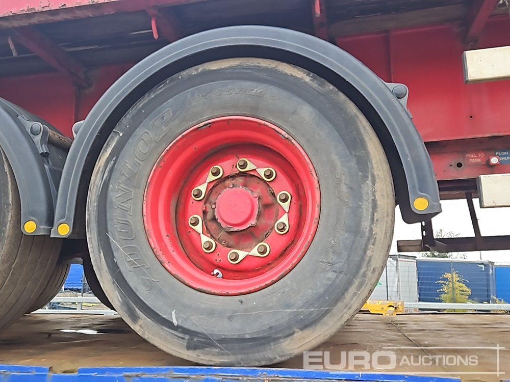 Semi-remorque plateau Dennison Trailers Tri Axle Extendable Flat Bed Trailer: photos 10