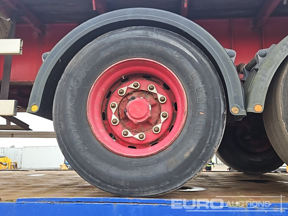 Semi-remorque plateau Dennison Trailers Tri Axle Extendable Flat Bed Trailer: photos 15