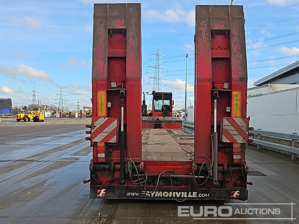 Faymonville 4 Axle Extendable Low Loader Trailer, Winch, Neck Ramps, Outriggers, Rear Steer, Hydraulic Ramps - Semi-remorque surbaissé: photos 4 Faymonville 4 Axle Extendable Low Loader Trailer, Winch, Neck Ramps, Outriggers, Rear Steer, Hydraulic Ramps - Semi-remorque surbaissé: photos 4