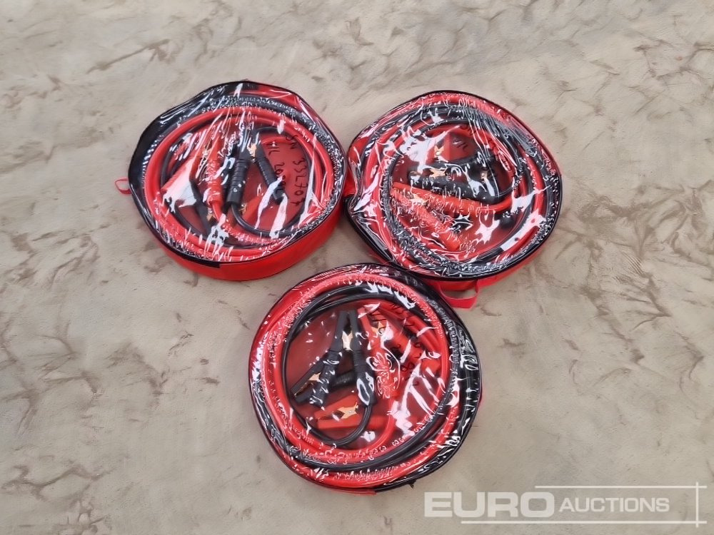 Heavy Duty 3000Amp 6 Metre Jump Leads (3 of) - Équipement de garage: photos 3 Heavy Duty 3000Amp 6 Metre Jump Leads (3 of) - Équipement de garage: photos 3