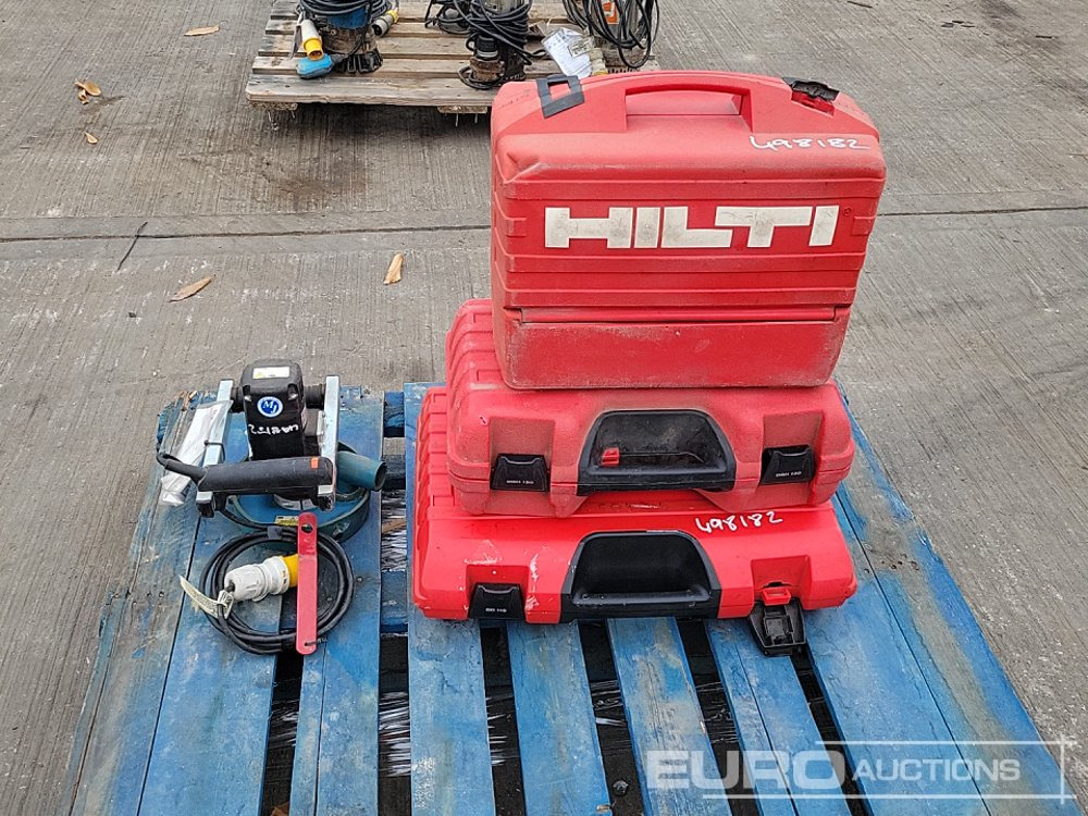 Hilti DD110-D 110Volt Hammer Drill, DGH130 110Volt Angle Grinder, DC-SE20 110Volt Chase Cutter, Refina 110Volt Concrete Planer - Matériel de chantier: photos 5 Hilti DD110-D 110Volt Hammer Drill, DGH130 110Volt Angle Grinder, DC-SE20 110Volt Chase Cutter, Refina 110Volt Concrete Planer - Matériel de chantier: photos 5