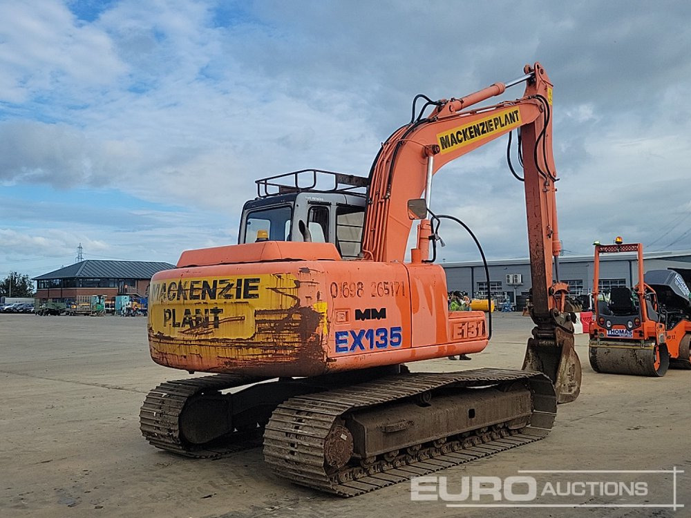 Hitachi EX135 - Pelle sur chenille: photos 5 Hitachi EX135 - Pelle sur chenille: photos 5