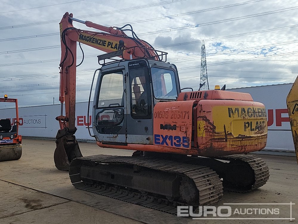 Hitachi EX135 - Pelle sur chenille: photos 3 Hitachi EX135 - Pelle sur chenille: photos 3
