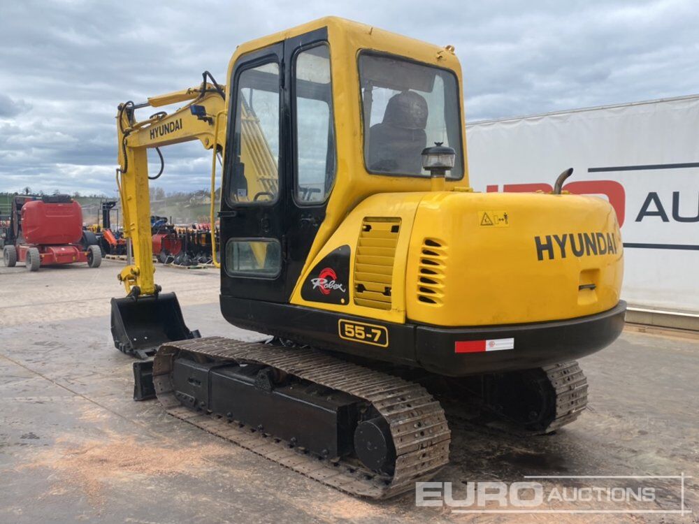 Hyundai R55-7 - Mini pelle: photos 3 Hyundai R55-7 - Mini pelle: photos 3