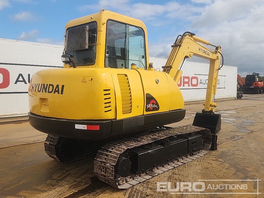 Hyundai R55-7 - Mini pelle: photos 5 Hyundai R55-7 - Mini pelle: photos 5