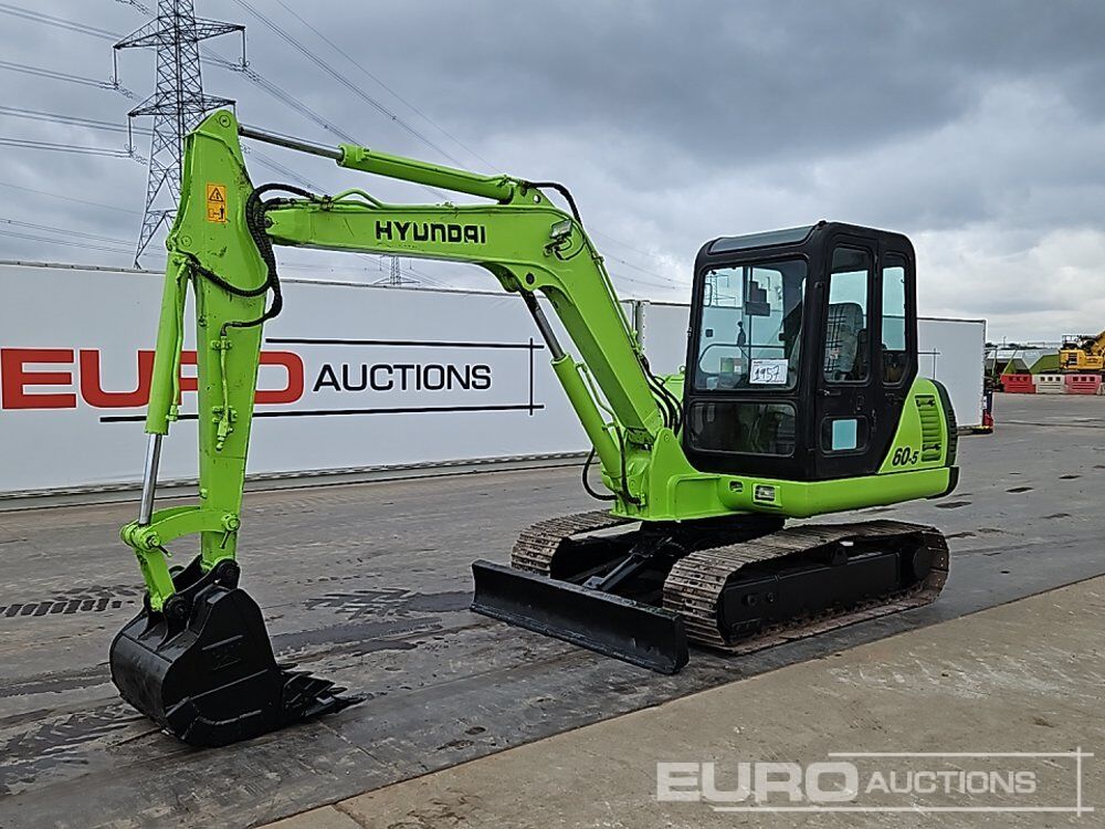 Hyundai R60-5 - Mini pelle: photos 1 Hyundai R60-5 - Mini pelle: photos 1