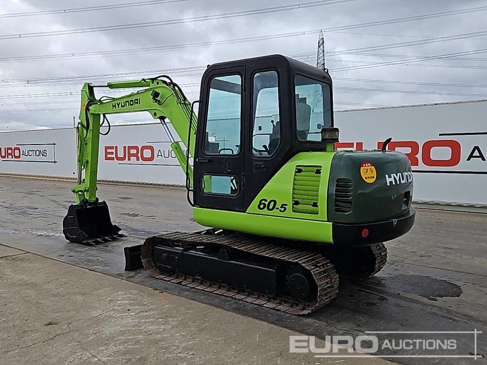 Hyundai R60-5 - Mini pelle: photos 3 Hyundai R60-5 - Mini pelle: photos 3