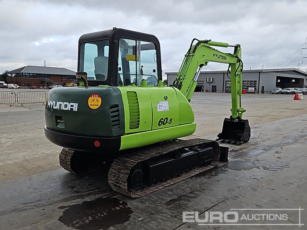 Hyundai R60-5 - Mini pelle: photos 5 Hyundai R60-5 - Mini pelle: photos 5