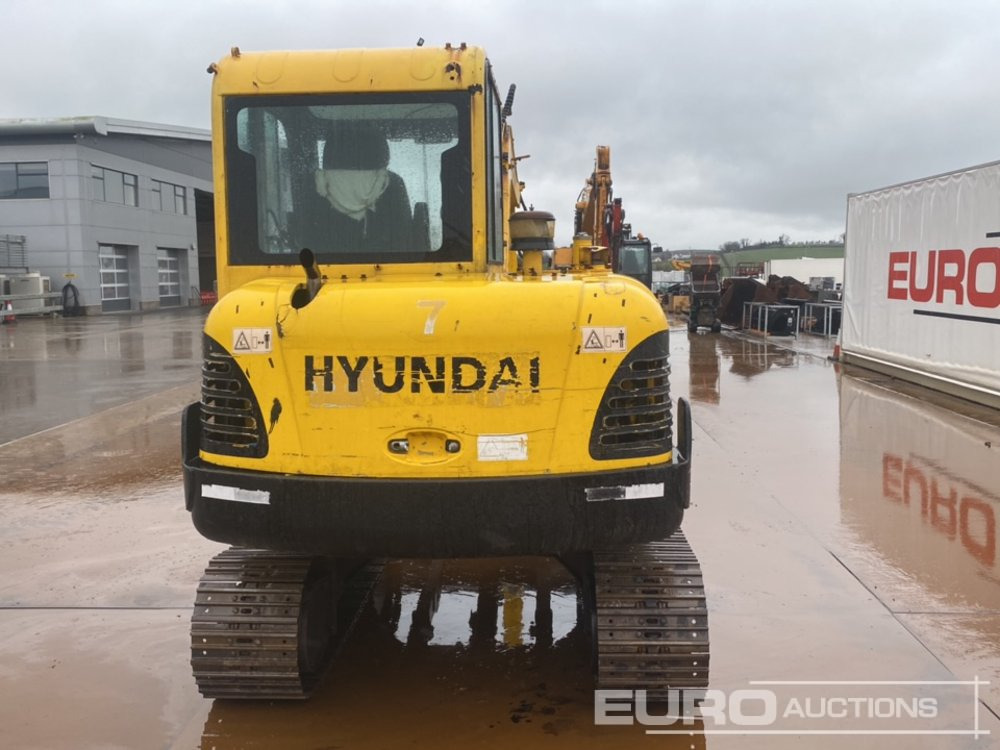 Hyundai R60-7 400mm Pads, Blade - Mini pelle: photos 4 Hyundai R60-7 400mm Pads, Blade - Mini pelle: photos 4