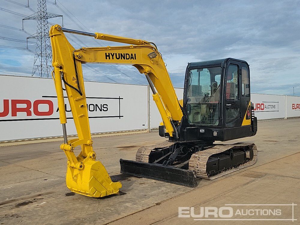 Hyundai R60-7 - Mini pelle: photos 1 Hyundai R60-7 - Mini pelle: photos 1