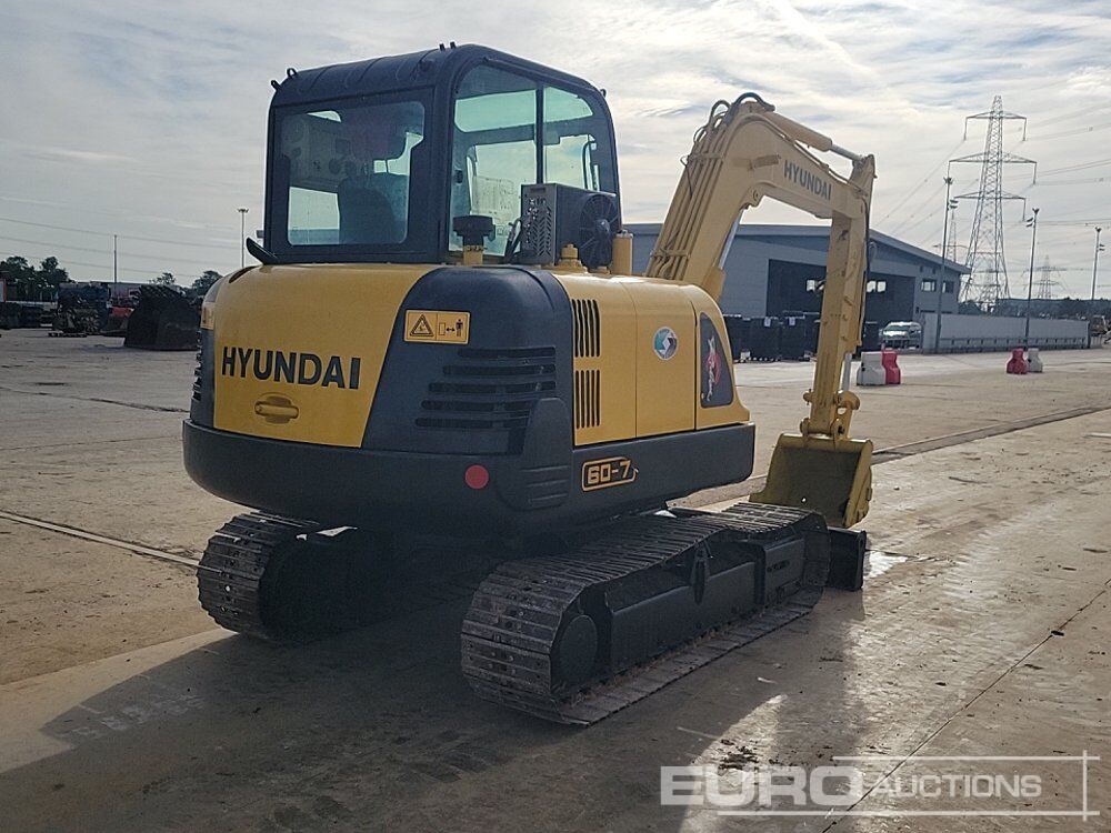 Hyundai R60-7 - Mini pelle: photos 5 Hyundai R60-7 - Mini pelle: photos 5