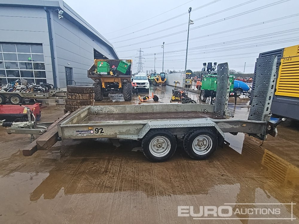 Indespension 3.5 Ton Plant Trailer, Ramps - Remorque porte engin: photos 2 Indespension 3.5 Ton Plant Trailer, Ramps - Remorque porte engin: photos 2