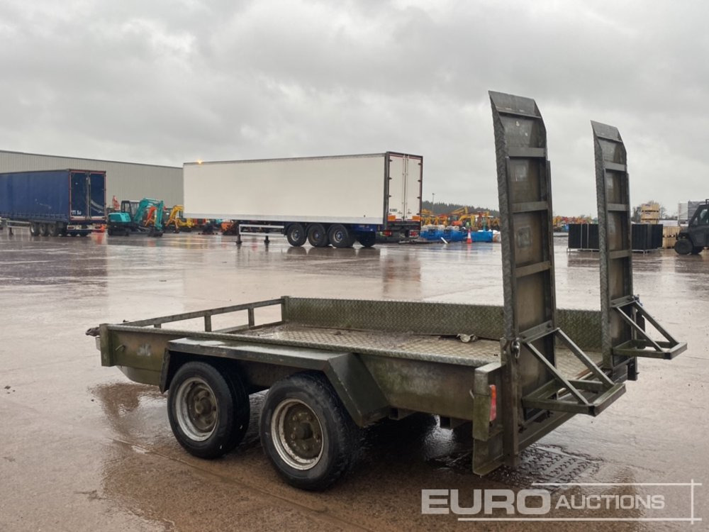 Indespension Twin Axle Plant Trailer, Ramps - Remorque porte engin: photos 3 Indespension Twin Axle Plant Trailer, Ramps - Remorque porte engin: photos 3