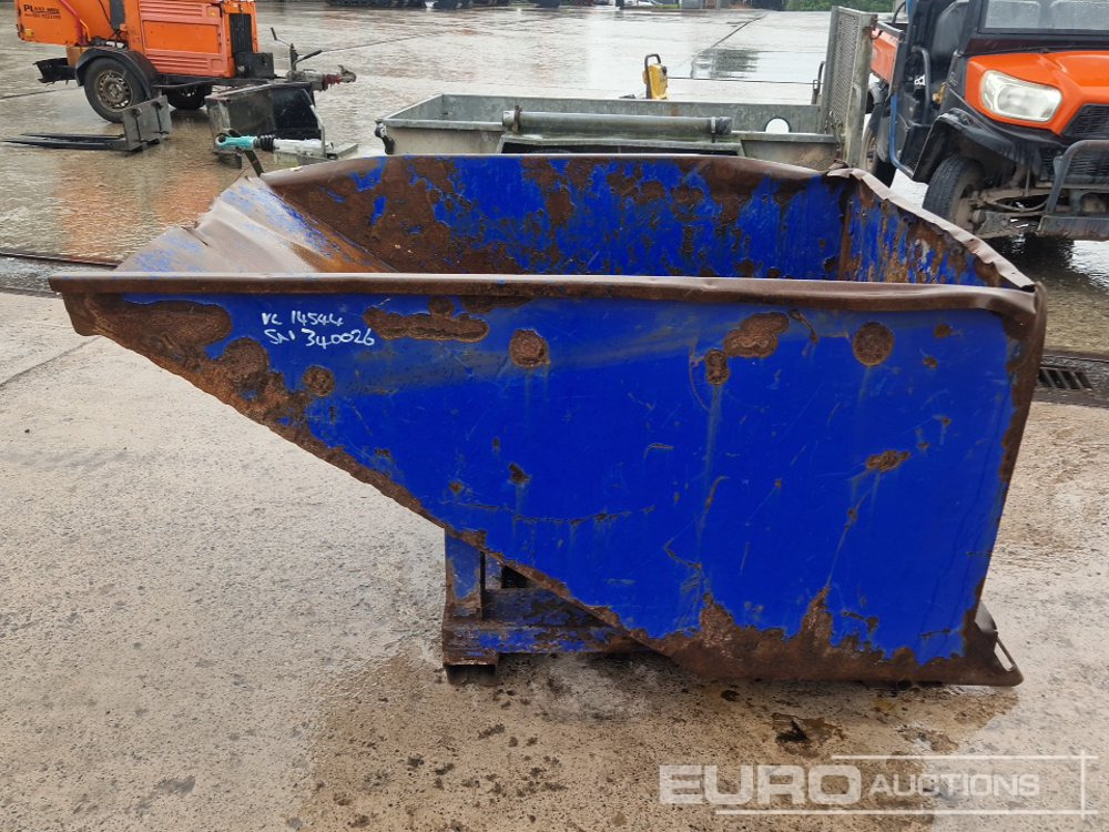 Inticta Tipping Skip to suit Telehandler - Benne basculante: photos 2 Inticta Tipping Skip to suit Telehandler - Benne basculante: photos 2