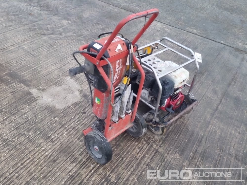 JCB Beaver Hydraulic Powerpack, Hilti TE3000-AVR 110 Volt Handheld Breaker, Trolly - Travaux routiers: photos 3 JCB Beaver Hydraulic Powerpack, Hilti TE3000-AVR 110 Volt Handheld Breaker, Trolly - Travaux routiers: photos 3