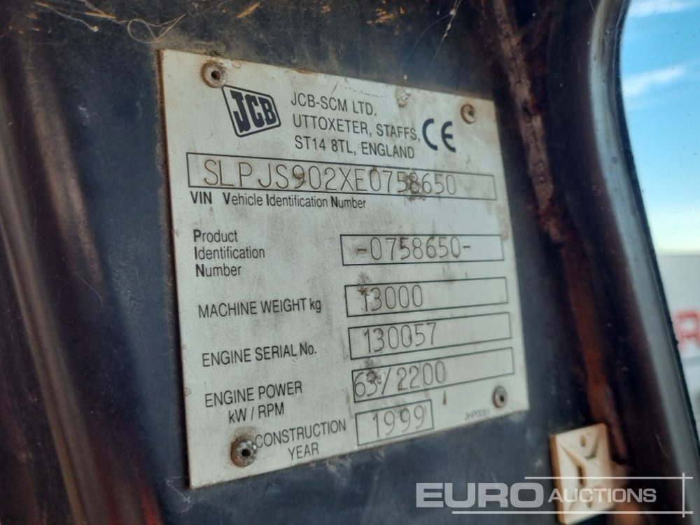 Pelle sur chenille JCB JS130: photos 45