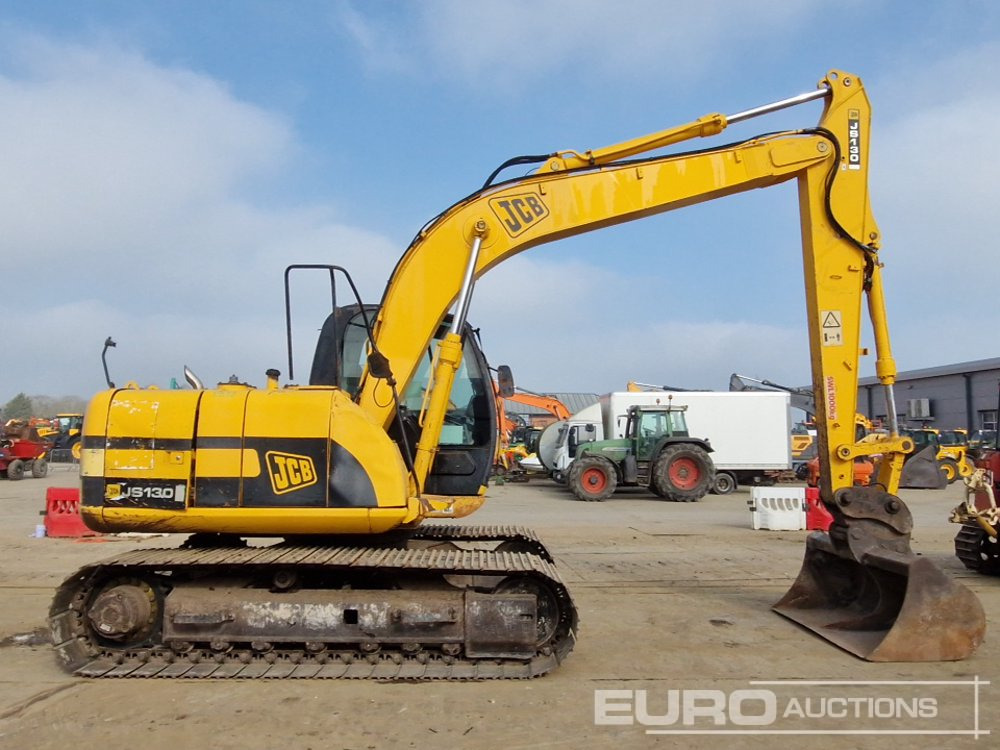 Pelle sur chenille JCB JS130: photos 6